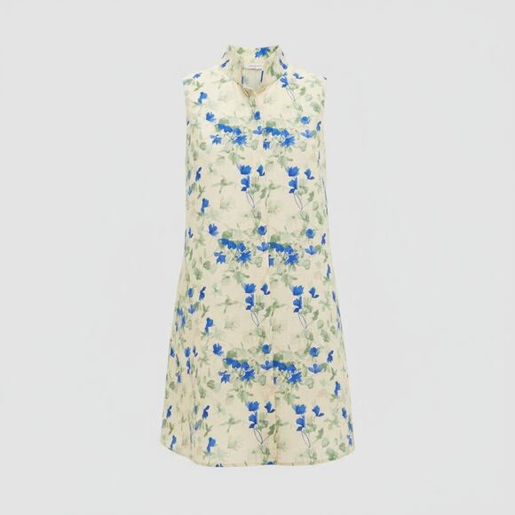 TUCKERNUCK Bellflower Blooms Sleeveless Charlie Dress Size S NWT - Picture 6 of 6